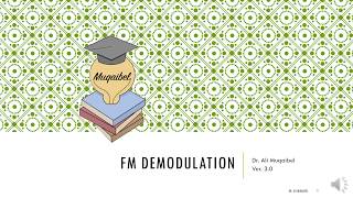 58 FM Demodulation [upl. by Chaffee]