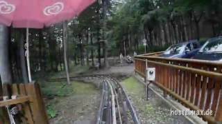 Thale Harzbob Sommerrodelbahn harz hd onride [upl. by Urias885]