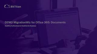 MigrationWiz for Office 365 Documents [upl. by Meter]