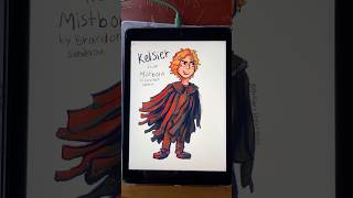 Kelsier from mistborn drawing art mistborn booktube [upl. by Liatnahs]