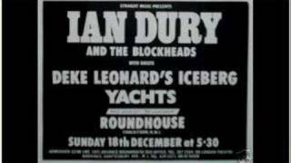 Ian Dury amp The Blockheads Billericay Dickie Roundhouse 77 [upl. by Sibella]