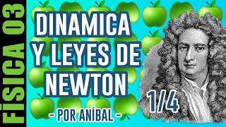 Dinámica y Leyes de Newton parte 1 de 4  Física 03 CBC  Física En Segundos por Aníbal [upl. by Chicky]