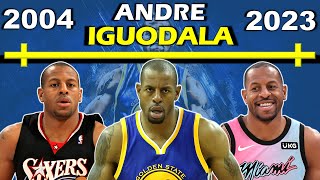 Timeline of ANDRE IGUODALAS CAREER  Iggy  Finals MVP [upl. by Eidod704]