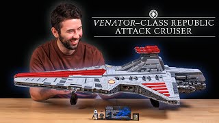 LEGO Star Wars UCS VenatorClass Republic Attack Cruiser REVIEW  Set 75367 [upl. by Sturges]