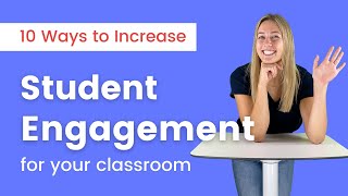 10 Strategies amp Tips to Increase Student Engagement [upl. by Anivlis]