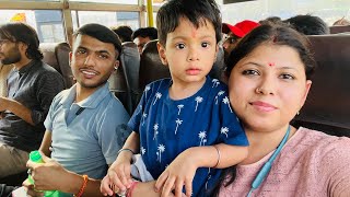 Delhi to Ramanagar Jim corbett by 🚌 bus  Finally Ghar phuch gai🥰😎 [upl. by Clardy]