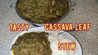 The BEST Cassava Leaf Recipe  How to Cook Cassava Leaf StewSauce Like a Pro  Nkoh Media [upl. by Kristoforo]