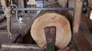 How A Wind Powered Sawmill Works AMAZING [upl. by Adebayo]