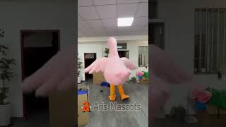 2 6m Inflatable Pink Peking Duck Mascot Suit for Carnival Entertainments Adult Full Blow Up Costume [upl. by Charity]