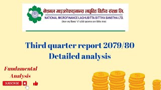 National Microfinance Third Quarter report detailed analysis FY 207980sharemanch nmfbs [upl. by Rad]