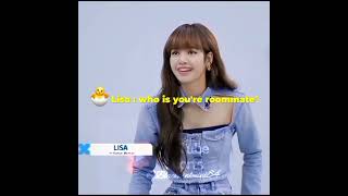 Her roommate was very noisy 😅 blackpink blinkzone kpopmusic kpop blinkz koreanmusic [upl. by Elumas]