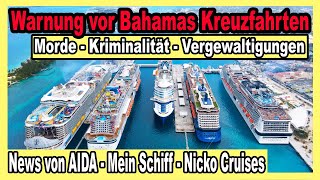 Karibik Kreuzfahrten werden zum Risiko 🔴 Mein Schiff amp AIDA feiern  Phoenix Reisen  Nicko Cruises [upl. by Nrubliw]