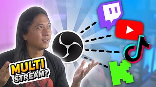 OBS MultiStream Guide  Which Method Is Best Twitch YouTube TikTok VOD Track etc [upl. by Firman124]