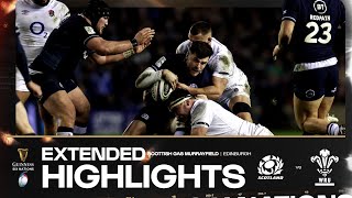 THE DUHAN SHOW 💪  EXTENDED HIGHLIGHTS  SCOTLAND V ENGLAND  2024 GUINNESS MENS SIX NATIONS RUGBY [upl. by Enaerb]