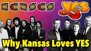 The Band Kansas Explain Why Proggers Yes Are So Untouchable [upl. by Viens514]