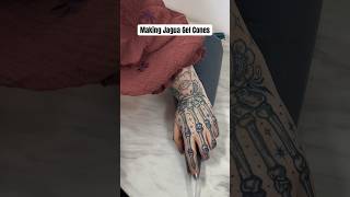 How to fill and seal Jagua gel cones 🖤 henna jagua tattoo [upl. by Gatian]