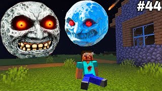 i Found Scary LUNAR MOON 😱 in Minecraft   Part44 [upl. by Monetta]