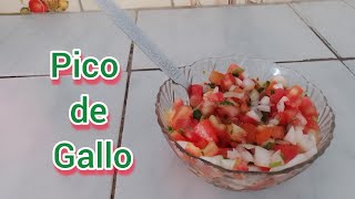 Cómo hacer Pico de Gallo sin picante  Super Fresco y Delicioso [upl. by Mikal289]