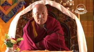 Day 05 Commentary on the Compendium of Precepts in Verses by Geshe Lhakdor [upl. by Karlin740]