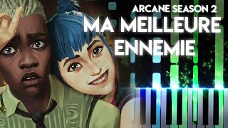 Ma Meilleure Ennemie  Arcane Season 2 Soundtrack  Stromae Pomme piano [upl. by Aicineohp806]