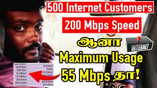 200 Mbps Speed But 55Mbps Only Maximum Usage  Internet Service Provider ISP  Anbu Tech [upl. by Nomyaw]