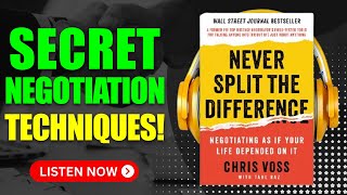 Never Split the Difference by Christopher Voss  Audiobook Summary and Review [upl. by Elauqsap604]