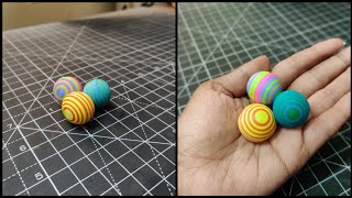 Quilling multi coloured balls LearnQuillingWithMe quilling [upl. by Annuhsal]