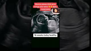 5D ultrasound healthy baby due to Mommy drink juice🥰🥰viralvideo trending viralshorts [upl. by Day285]