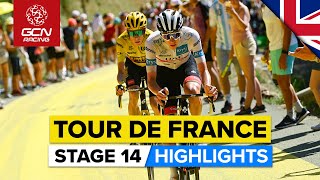 Breakaway Brilliance amp GC Gaps  Tour De France 2022 Stage 14 Highlights [upl. by Thisbee]