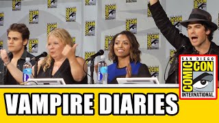 THE VAMPIRE DIARIES Comic Con Panel 2015 [upl. by Skutchan]