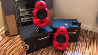 Scandyna BIGPOD speakers MKIII unboxing amp review PodSpeakers [upl. by Ydnolem63]