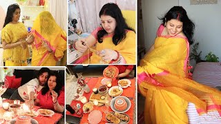 Saraswati Puja Vasant Panchami Ka Vlog  Aaj Jo Surprise Mila Vallentines Day Mein Bohat Khush Hui [upl. by Garmaise]