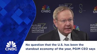 No question that the US has been the standout economy of the year PGIM CEO says [upl. by Ahtael]