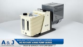 Agilent Technologies Varian HS 602 Rotary Vane Pump [upl. by Cogen]