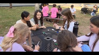 Bierbaum Elementary to markers wreath on graves at Jefferson Barracks cemetery [upl. by Iinde]