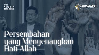 20 Oktober 2024 Persembahan yang Menyenangkan Hati Allah Kejadian 438 — Pdt Yakub Tri Handoko [upl. by Udelle]