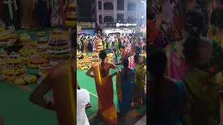 Bathukamma sambaralu hyderabad bathukamma dasara telangana bathukammadance trending viral [upl. by Sillaw]