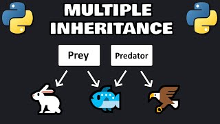 Python MULTIPLE INHERITANCE is easy 🐟 [upl. by Dwain]