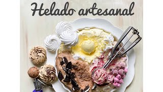 Cómo Hacer Helado Artesanal Sin Máquina y Con Tres Ingredientes Básicos [upl. by Ensign944]