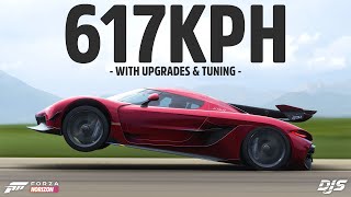 Forza Horizon 5  617KPH The FASTEST car is now even FASTER [upl. by Storfer]