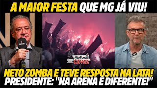 CRAVOU quotNA ARENA É DIFERENTEquot • NETO ZOMBA GALO E TOMA NA LATA • SCAP DEU A LETRA [upl. by Ahtelra869]