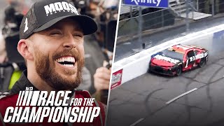 Ross Chastains Reaction To Crazy Wall Ride Move  Race for the Championship S1 E10  USA Network [upl. by Jesse86]