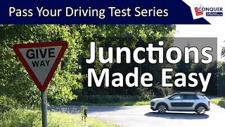 Approaching Junctions in Great Britain Made Easy  Pass your driving test series [upl. by Mandie396]