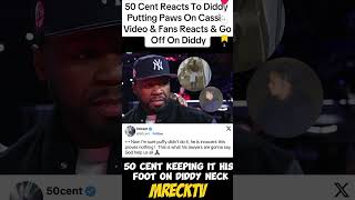 50 Cent Responds To Diddy Violating Cassie On Hotel Video  Fans Go Off On Diddy [upl. by Ahtnahc5]