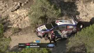 WRC Acropolis Rally 2013 Stages 15 [upl. by Abramo]