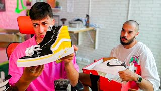 unboxing de 10 cajas de zapatillas con un calvo 👨🏻‍🦲 [upl. by Felder250]