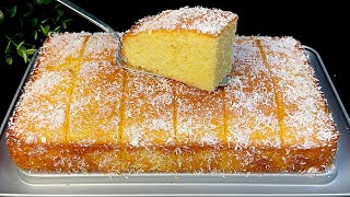 La chiamano la Torta 🍋piu soffice del Mondo lo fai in 5 Minuti incredibilmente buonissima 🤩🍋🤩 [upl. by Lorain812]