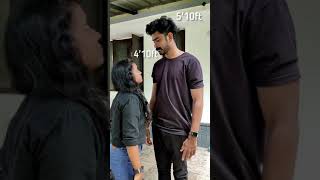 Short Girl Problems 🤣  Devilkrishna  Tallboy  Short Girl  Cute whatsapp status  Junkies [upl. by Aiehtela]