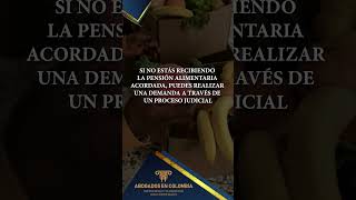 Si no te están dando la pensión alimentaria ¡es hora de actuar ⚖️ [upl. by Callie512]