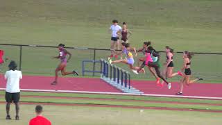 Womens 100m Hurdles Final PURE Athletics Spring Invitational April 20 2024 [upl. by Gelasias592]